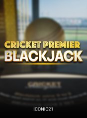Cricket Premier Blackjack slot by Iconic21