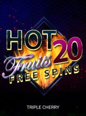 Hot Fruits 20 Free Spins slot by Triple Cherry