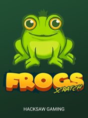 Frogs scratch Mobile slot by Hacksaw Gaming