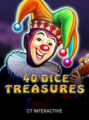 40 Dice Treasures slot by CT Interactive