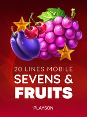 Sevens & Fruits: 20 lines Mobile slot by Playson