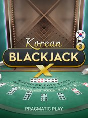 Korean BlackjackX 3 slot by Pragmatic Play