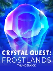 Crystal Quest: Frostlands Mobile slot by Thunderkick