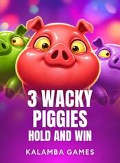 3 Wacky Piggies Hold and Win