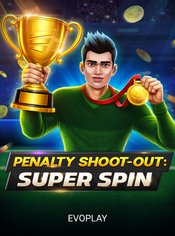 Penalty shoot out: Super Spin slot by Evoplay