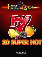 20 Super Hot Egypt Quest Mobile slot by Amusnet