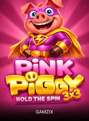 3x3 Pink Piggy: Hold The Spin slot by Gamzix