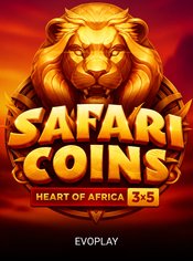 Safari Coins: Heart of Africa slot by Evoplay