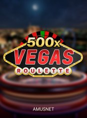 Vegas Roulette 500x slot by Amusnet