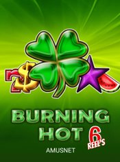 Burning Hot 6 Reels slot by Amusnet
