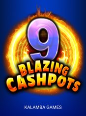 9 Blazing Cashpots Mobile slot by Kalamba Games