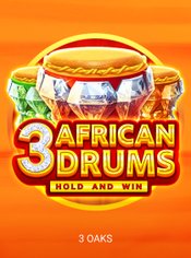 3 African Drums slot by 3 Oaks