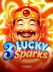 3 Lucky Sparks slot by 3 Oaks
