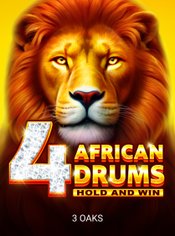 4 African Drums slot by 3 Oaks