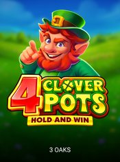 4 Clover Pots slot by 3 Oaks
