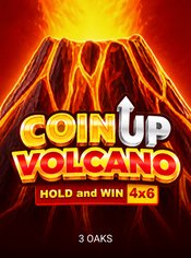 Coin UP Volcano slot by 3 Oaks