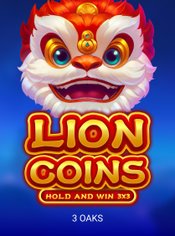 Lion Coins slot by 3 Oaks