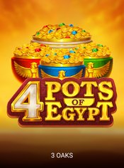 Must Drop JACKPOT 4 Pots of Egypt slot by 3 Oaks