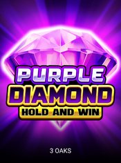 Purple Diamond slot by 3 Oaks