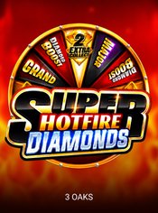 Super Hotfire Diamonds slot by 3 Oaks