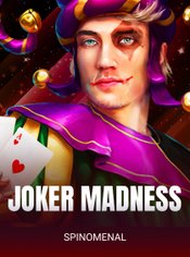 Joker Madness slot by Spinomenal