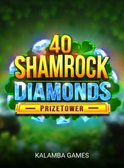 40 Shamrock Diamonds PrizeTower™ slot by Kalamba Games