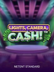 Lights Camera Cash slot by NetEnt