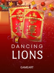 Dancing Lions slot by GameArt