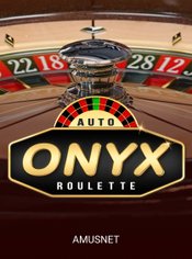 Onyx Auto Roulette slot by Amusnet