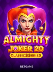 Almighty Joker 20: Classic$eries slot by NetGame