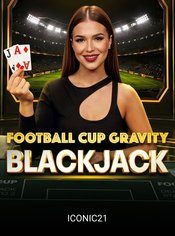 Football Cup Gravity Blackjack slot by Iconic21