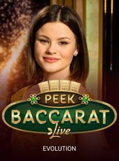 Peek Baccarat slot by Evolution