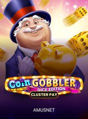 Coin Gobbler Dice Edition slot by Amusnet