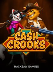Cash Crooks slot by Hacksaw Gaming