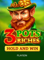 3 Pots Riches: Hold and Win Mobile slot by Playson