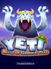 Yeti Battle of Greenhat peak Mobile slot by Thunderkick