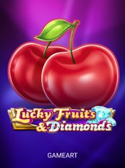 Lucky Fruits and Diamonds slot by GameArt