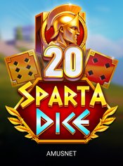 Sparta Dice slot by Amusnet