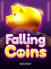 Falling Coins slot by Amusnet