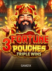 3 Fortune Pouches: Triple Wins slot by Gamzix