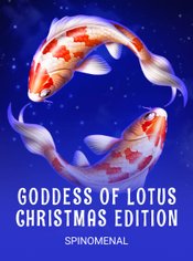 Goddess of Lotus Christmas Edition slot by Spinomenal