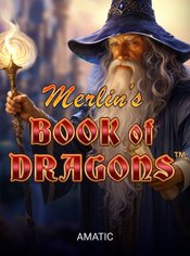 Merlin's Book of Dragons slot by Amatic
