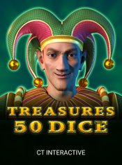 50 Dice Treasures slot by CT Interactive