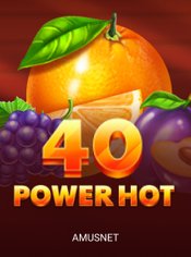 40 Power Hot slot by Amusnet