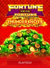 Fortune Fortune Thundershots slot by PlayTech
