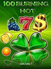 100 Burning Hot Mobile slot by Amusnet