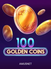 100 Golden Coins Mobile slot by Amusnet