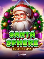Santa Sphere: Hold The Spin Mobile slot by Gamzix