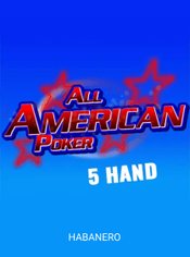 All American Poker 5 Hand slot by Habanero