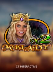 Milady x2 slot by CT Interactive